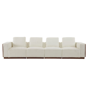 English Elm Christopher Knight Home® - Sectional 4-Seater Sofa - Contemporary Modular Design For Comfort, Flexibility, And Everyday Use N771P205002M_P220377M_P205014M_P205089_P205089