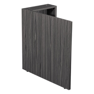 OSP Home Furnishings Napa Under Desk Storage Pedestal with Minimalist Design for Modern Office Organization 30"D NAP-267-SGW