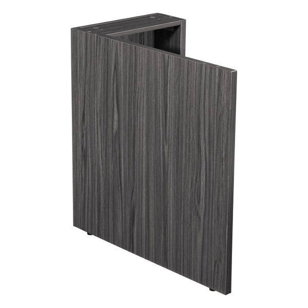 OSP Home Furnishings Napa Under Desk Storage Pedestal with Minimalist Design for Modern Office Organization 30"D NAP-267-SGW
