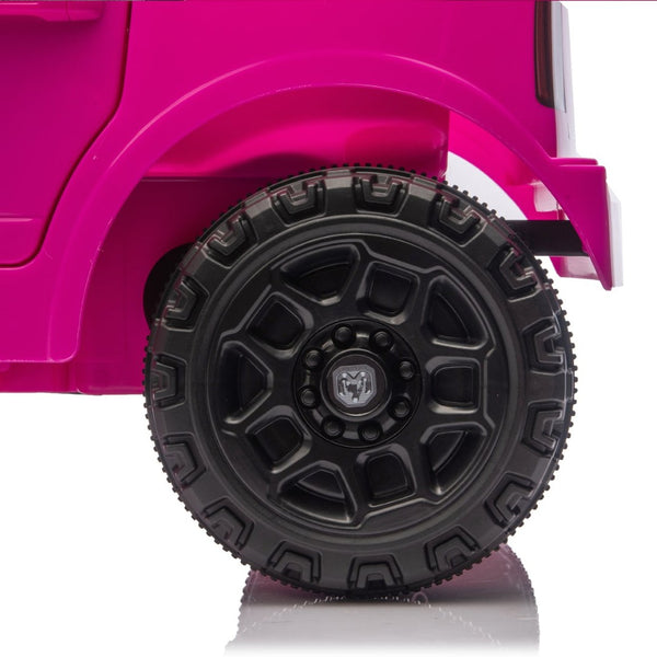 English Elm Licensed Dodge Ram 3500 12v Kids Ride on Truck with Parental Remote and Rear Suspension W1578P346251
