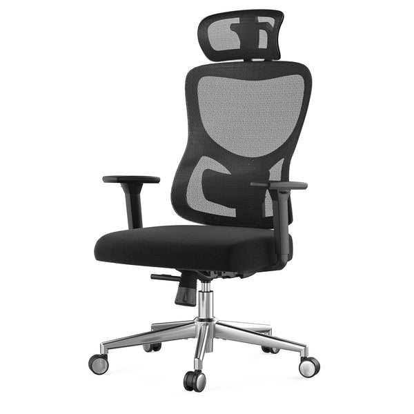 English Elm Ergonomic Mesh Office Chair With Adjustable Headrest & Lumbar Support For Ultimate Comfort & Style T3623P380750