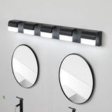 English Elm Modern Bathroom Vanity Lighting 5-Light Led Vanity Lights Over Mirror Bath Wall Lighting