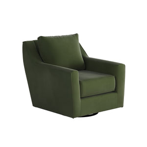 Fusion Bella Forrest Swivel Glider Chair In Green – Stylish, Comfortable, And Perfect For Any Room Decor! Green W,100% Polyester 67-02g-c Bella Forrest Swivel Glider