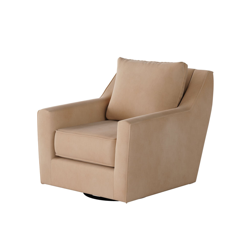 Fusion Bella Blush Swivel Glider Chair In Mauve - Stylish, Reversible Cushions & 360-degree Motion Comfort! Mauve W,100% Polyester 67-02g-c Bella Blush Swivel Glider