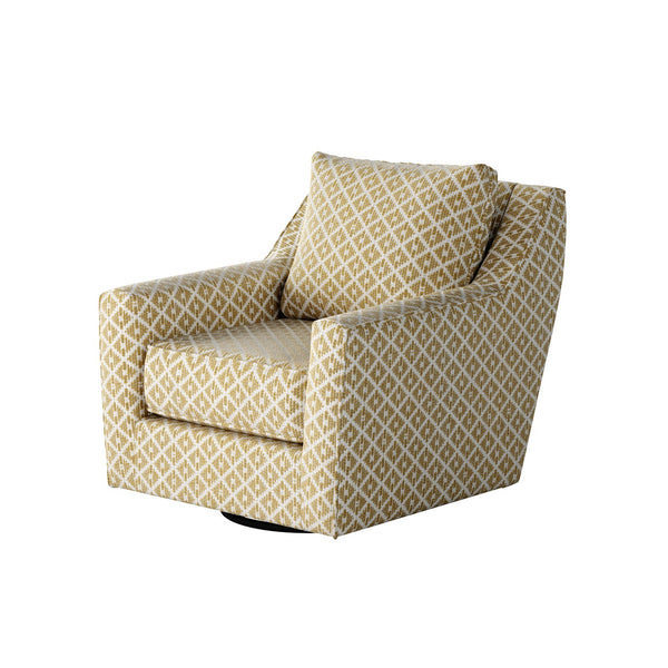 Fusion Owen Straw Swivel Glider Accent Chair: Stylish Comfort With Reversible Cushions & 360 Motion Multi Ws,1% Polyester,99% Polypropylene 67-02g-c Owen Straw Swivel Glider