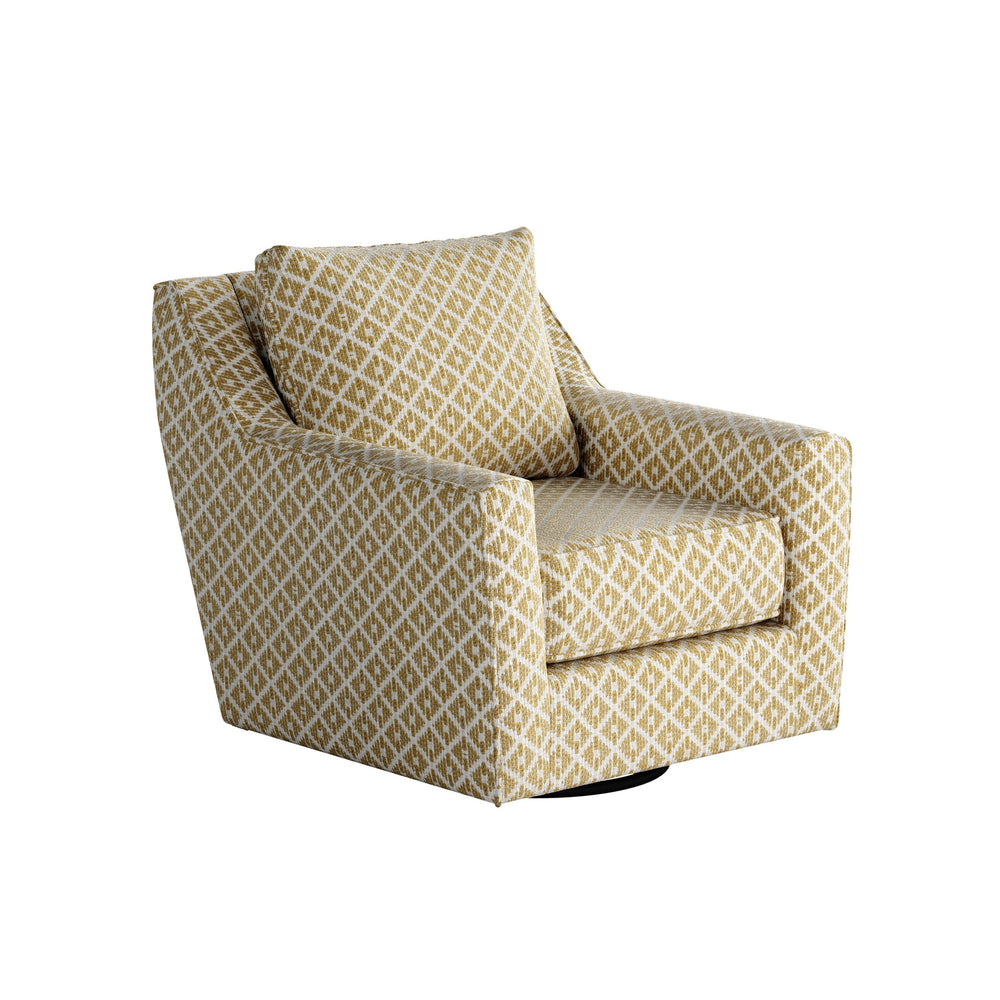 Fusion Owen Straw Swivel Glider Accent Chair: Stylish Comfort With Reversible Cushions & 360 Motion Multi Ws,1% Polyester,99% Polypropylene 67-02g-c Owen Straw Swivel Glider