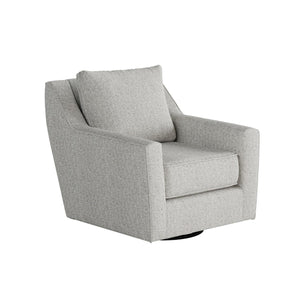 Fusion Sugarshack Stylish Metal Swivel Glider Accent Chair In Grey - 360-degree Motion & Comfort Design Grey Ws,100% Polypropylene 67-02g-c Sugarshack Metal Swivel Glider