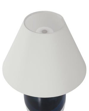 Currey & Company Danza Cordless Art Glass Table Lamp Mouth-Blown Sculptural Mid-Century Accent 6700-0019