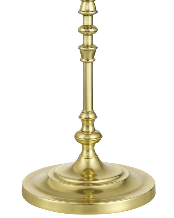 Currey & Company Deauville Cordless Seagrass Table Lamp Handwoven Brass Frame Rechargeable Bedside Light 6700-0023