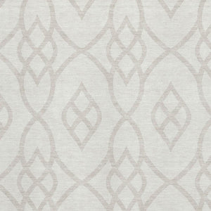 HomeRoots 10' X 14' Ivory & Beige Trellis Area Rug - Durable, Washable, UV-Protected for Stylish Living Spaces 670273