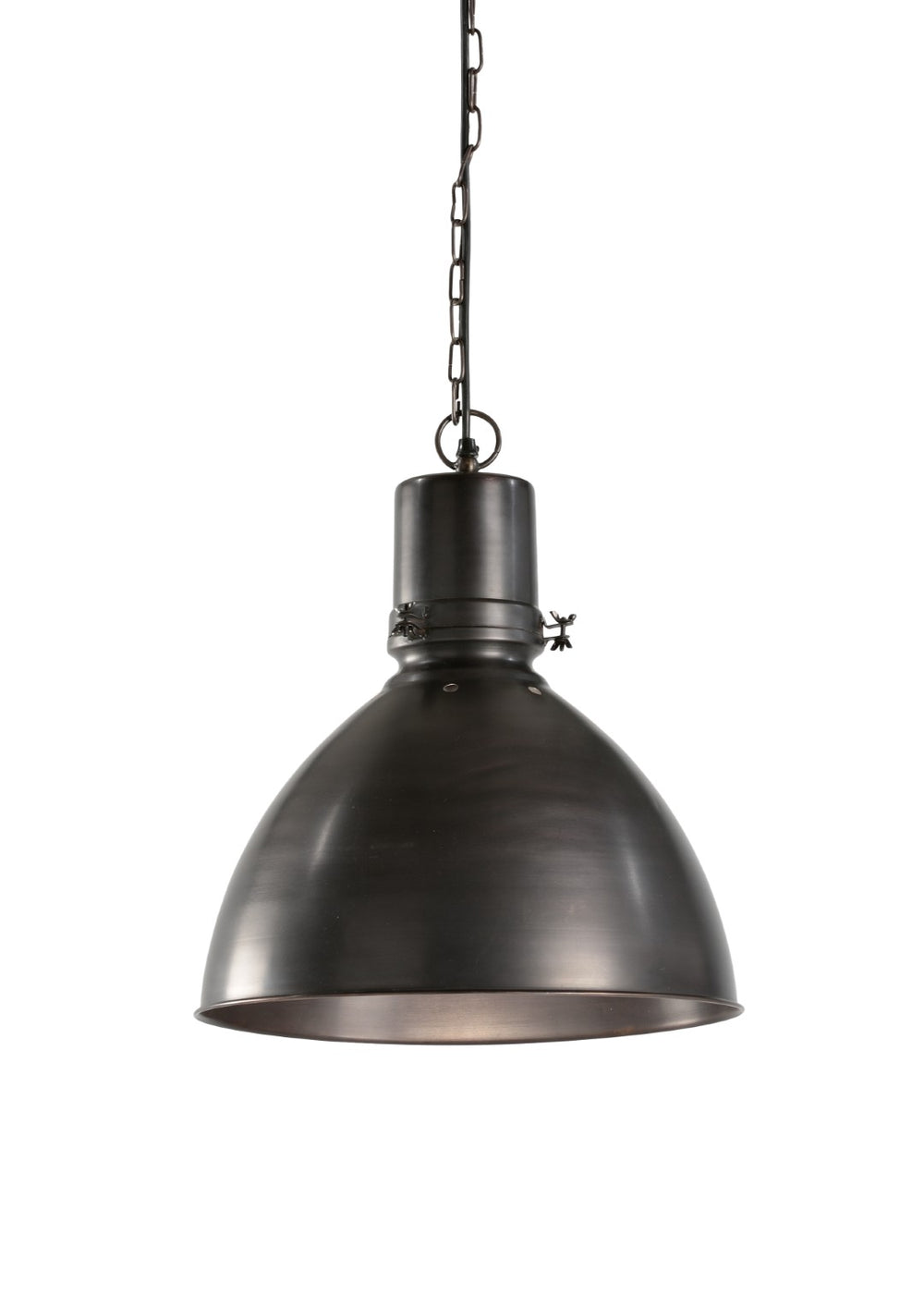 Wildwood Studio Bronze Iron Pendant Light With Industrial Silhouette — 18" Compact, Warm Downlighting For Kitchens 67033