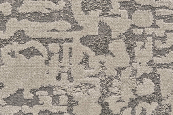 Feizy Rugs Prasad Distressed Medallion Area Rug Turkish Made Polypropylene Blend Living Room 6703683FGRY000F00