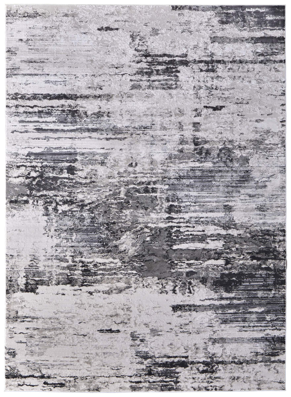 Feizy Rugs Prasad Modern Distressed Medallion Polypropylene Area Rug for Living and Dining Rooms 67039N9FIVYCHLF00