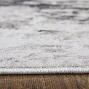 Feizy Rugs Prasad Modern Distressed Medallion Polypropylene Area Rug for Living and Dining Rooms 67039N9FIVYCHLF00