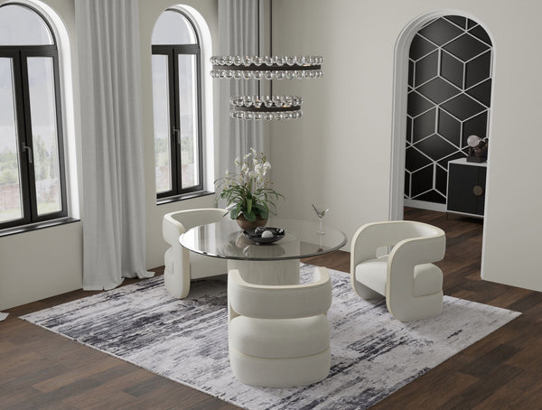 Feizy Rugs Prasad Modern Distressed Medallion Polypropylene Area Rug for Living and Dining Rooms 67039N9FIVYCHLF00