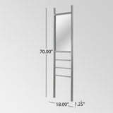 Christopher Knight Home® - Noble House - Gardner Modern Ladder Mirror, Gray