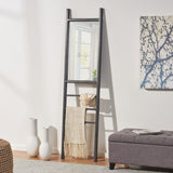 Christopher Knight Home® - Noble House - Gardner Modern Ladder Mirror, Gray