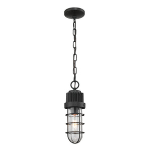 Darby 5'' Wide 1-Light Mini Pendant - Oil Rubbed Bronze 67063/1 Elk Lighting