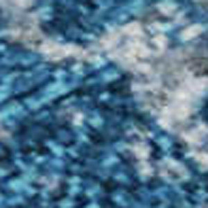 HomeRoots 10' X 14' Navy Blue & Ivory Striped Area Rug - Washable, UV-Protected, Kid & Pet Friendly Design! 670910