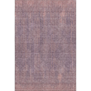 HomeRoots 10' X 14' Mauve And Plum Striped Area Rug – Washable, UV Protected, Durable & Stain Resistant Design 671030