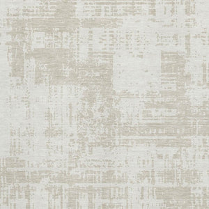 HomeRoots 10' X 14' Ivory and Beige Abstract Area Rug - Washable, UV Protected, Stylish & Durable for Homes 671156
