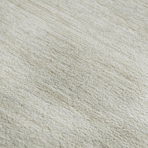 HomeRoots 8' X 10' Ivory and Beige Striped Washable Area Rug - Durable, Stain-Resistant, UV Protected Design! 671232
