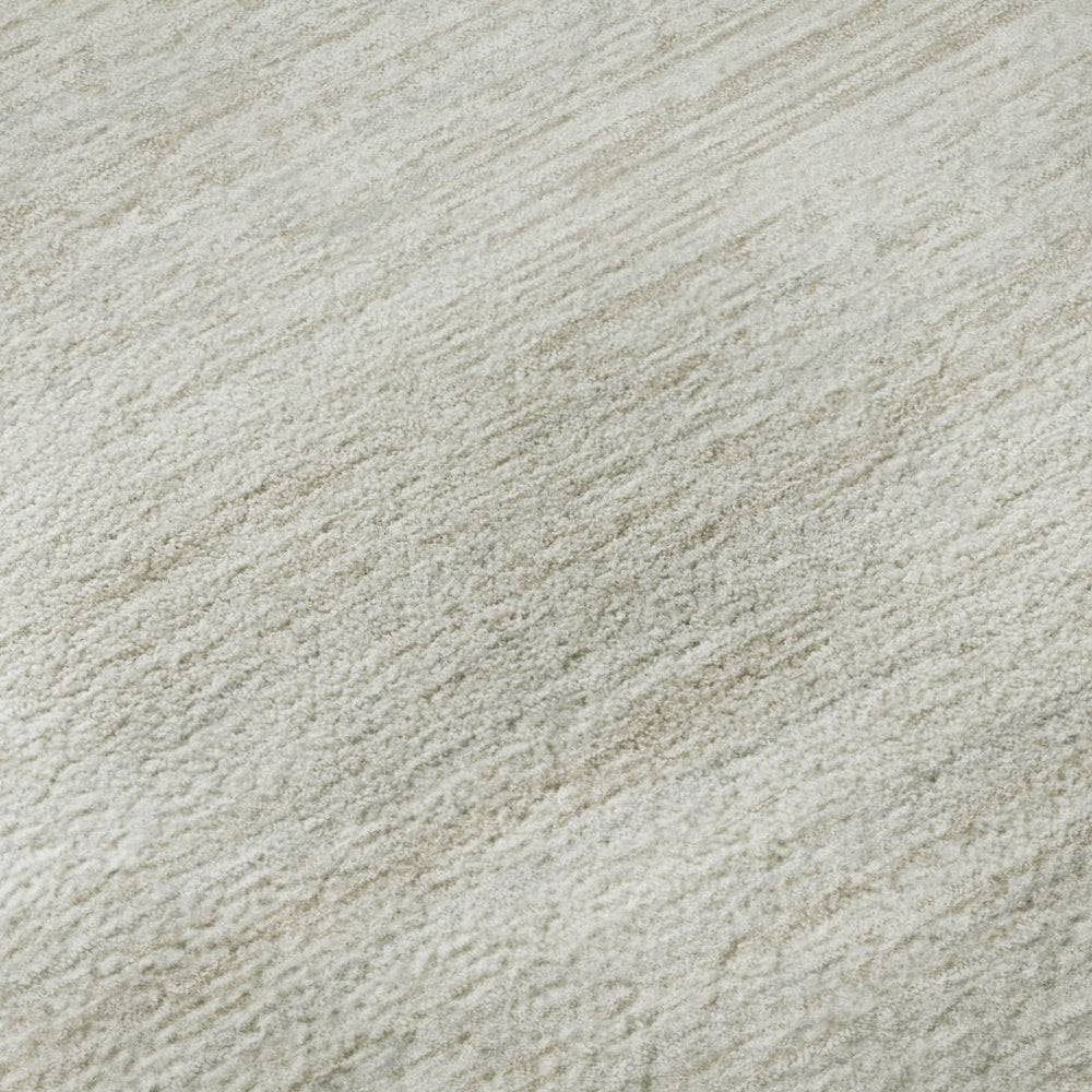 HomeRoots 9' x 12' Stylish Ivory Beige Striped Washable Area Rug with UV Protection for High-Traffic Rooms 671233