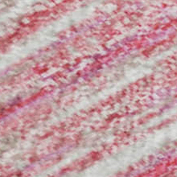 HomeRoots 5' X 8' Pink and Ivory Striped Washable Area Rug with UV Protection for Stylish, Durable Living Spaces 671248