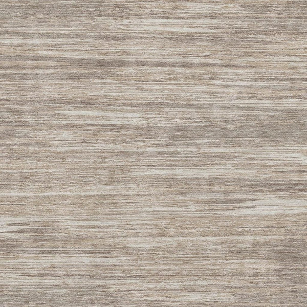 HomeRoots 5' X 8' Striped Taupe Ivory Beige Washable Area Rug with UV Protection – Ideal for Family Spaces! 671254