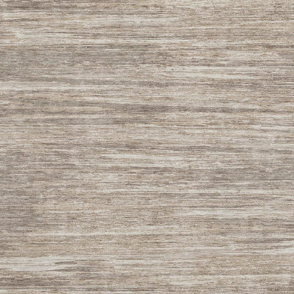 HomeRoots 8' X 10' Striped Taupe Ivory Beige Washable Area Rug - Durable, UV-Protected, Perfect for Any Space 671256