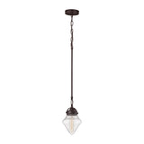 Gramercy 7'' Wide 1-Light Mini Pendant - Oil Rubbed Bronze 67125/1 Elk Lighting