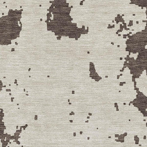 HomeRoots 10' X 14' Brown and Beige Abstract Area Rug - Durable, UV-Protected, Stain-Resistant for Family Homes 671282