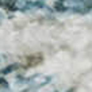 HomeRoots 10' Sky Blue & Ivory Abstract Washable Area Rug - Durable, UV-Protected, Perfect for Modern Spaces! 671336