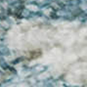 HomeRoots 10' Sky Blue & Ivory Abstract Washable Area Rug - Durable, UV-Protected, Perfect for Modern Spaces! 671336