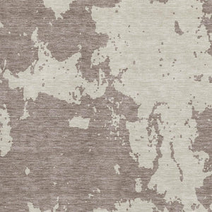 HomeRoots 8' X 10' Washable Taupe and Beige Abstract Area Rug - UV Protected, Stain Resistant for Busy Homes 671340