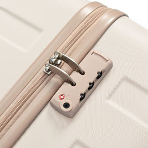 English Elm Luggage Four Piece Abs Hard Shell Set with Spinner Wheels Tsa Lock Travel Ready N726P218511R