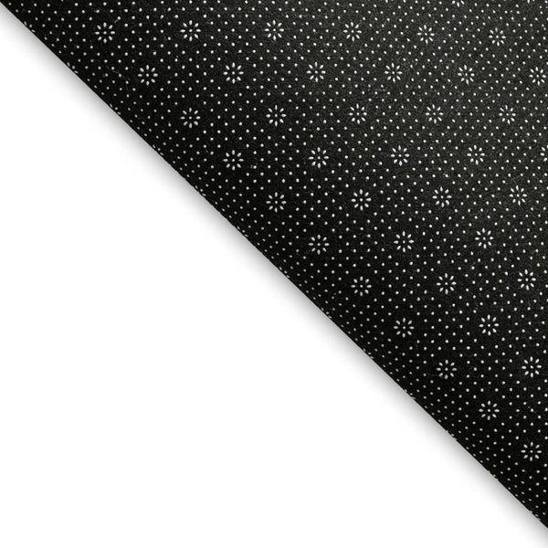 HomeRoots 8' X 10' Navy Blue Geometric Washable Area Rug with UV Protection - Durable, Stylish & Easy Care! 671394