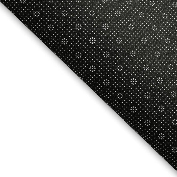 HomeRoots 9' X 12' Navy Blue & Ivory Geometric Area Rug – Washable, UV Protected, Durable & Stylish for Any Room 671395