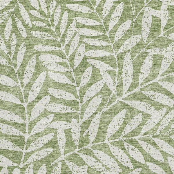 HomeRoots 9' X 12' Floral Washable Area Rug with UV Protection - Durable, Stain-Resistant Comfort for Your Home 671455