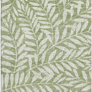 HomeRoots 9' X 12' Floral Washable Area Rug with UV Protection - Durable, Stain-Resistant Comfort for Your Home 671455