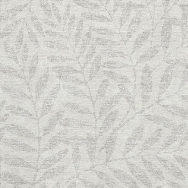 HomeRoots 8' X 10' Ivory and Beige Floral Area Rug - Washable, Stain Resistant & UV Protected for High-Traffic Rooms 671460