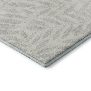 HomeRoots 9' X 12' Elegant Ivory and Beige Floral Area Rug - Washable, UV Protected, Stain Resistant Design! 671461