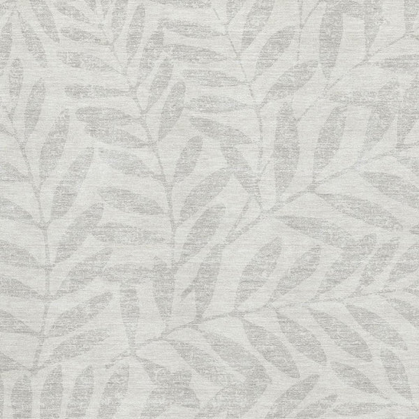 HomeRoots 10' X 14' Elegant Ivory & Beige Floral Area Rug - Washable, UV Protected, Ideal for High Traffic Areas 671462