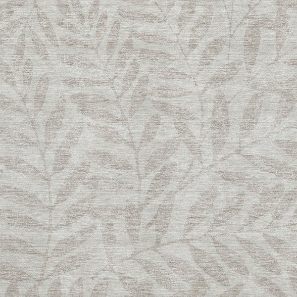 HomeRoots 5' X 8' Elegant Taupe & Beige Floral Area Rug – Washable, UV-Protected, Perfect for Busy Homes! 671494
