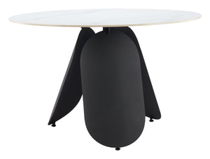 Toru Dining Table White 110349 Zuo Modern