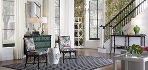 Wildwood Bamboo Chandelier With Sky-Tone Finish And Iron Frame—Coastal Modern Statement Light For Dining Entryways Gray 67153