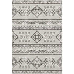 HomeRoots 10' Beige and Taupe Southwestern Washable Area Rug with UV Protection for Indoor and Outdoor Spaces 671594