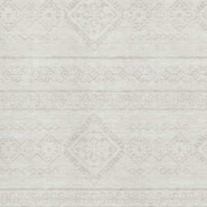 HomeRoots 10' X 14' Ivory & Beige Southwestern Area Rug - Washable, Stain-Resistant & UV Protected for Homes 671642