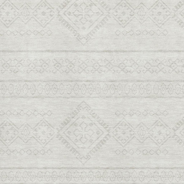 HomeRoots 10' X 14' Ivory & Beige Southwestern Area Rug - Washable, Stain-Resistant & UV Protected for Homes 671642