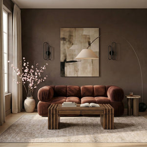 Meridian Furniture Orin Modular Sofa in Dusty Rose Performance Velvet for Modern Living Rooms 671Rose-S2A